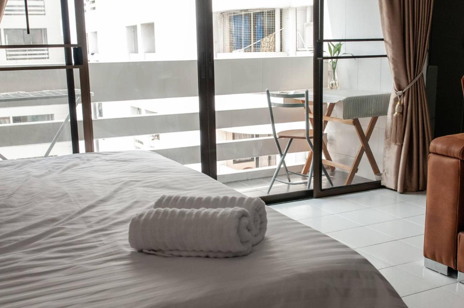 Cozy 1Br Walk To Bts And Airport Rail Link Close To Malls T Bangkok Eksteriør billede